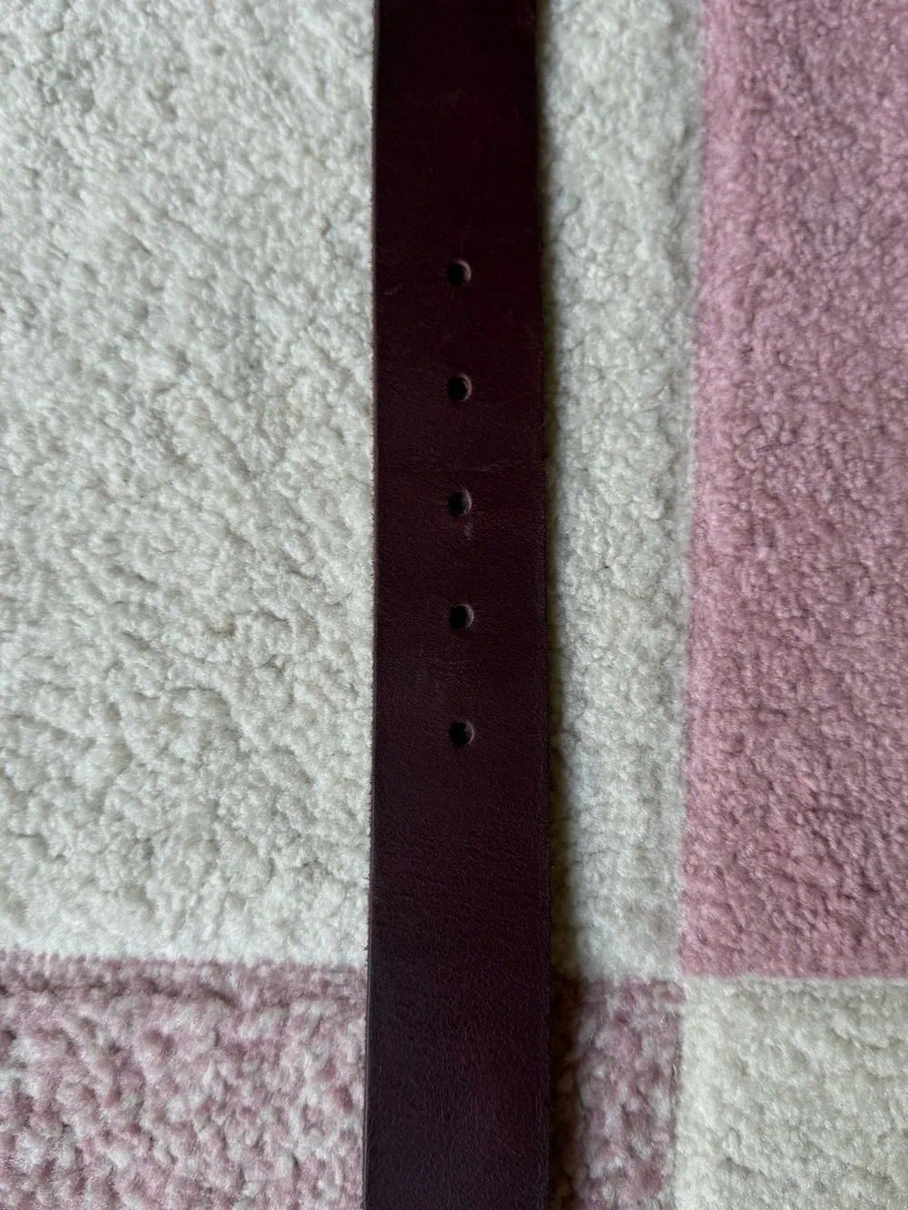 Men's Red Wing Belt in Black Cherry Excalibur Leather